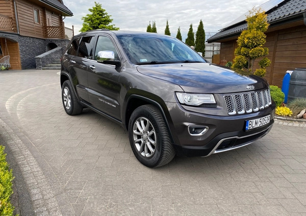 Jeep Grand Cherokee cena 96000 przebieg: 147000, rok produkcji 2014 z Łomża małe 497